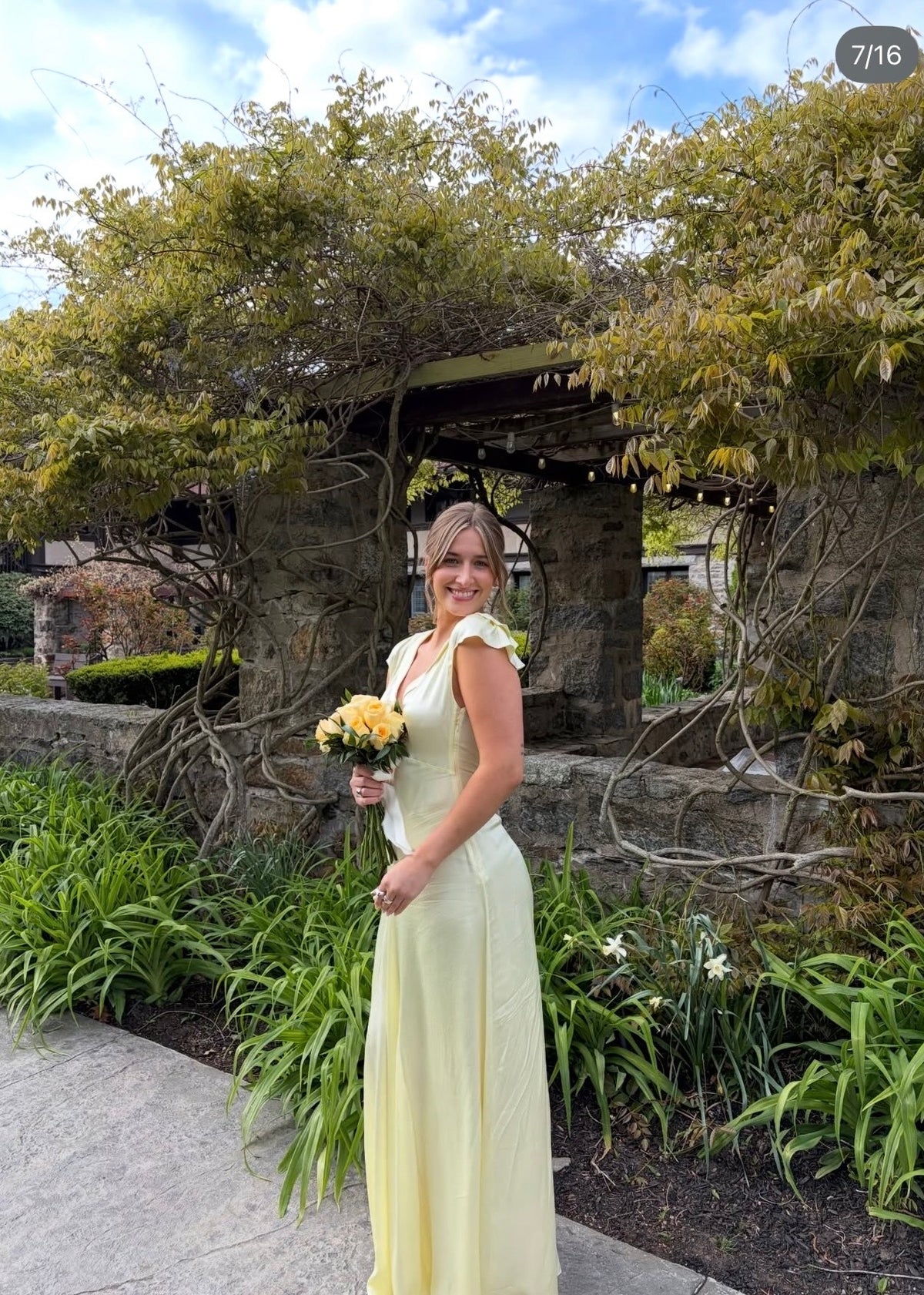 Belski Evelyn Dress in Citrus