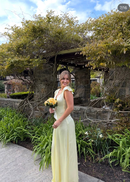 Belski Evelyn Dress in Citrus