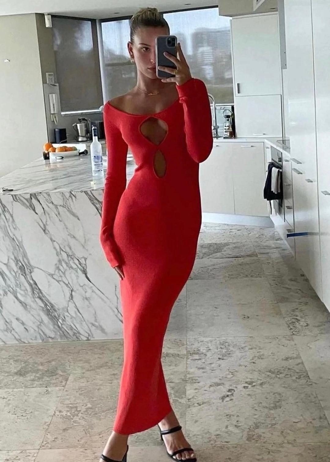 Sir The Label Petit Palace Maxi in Orange