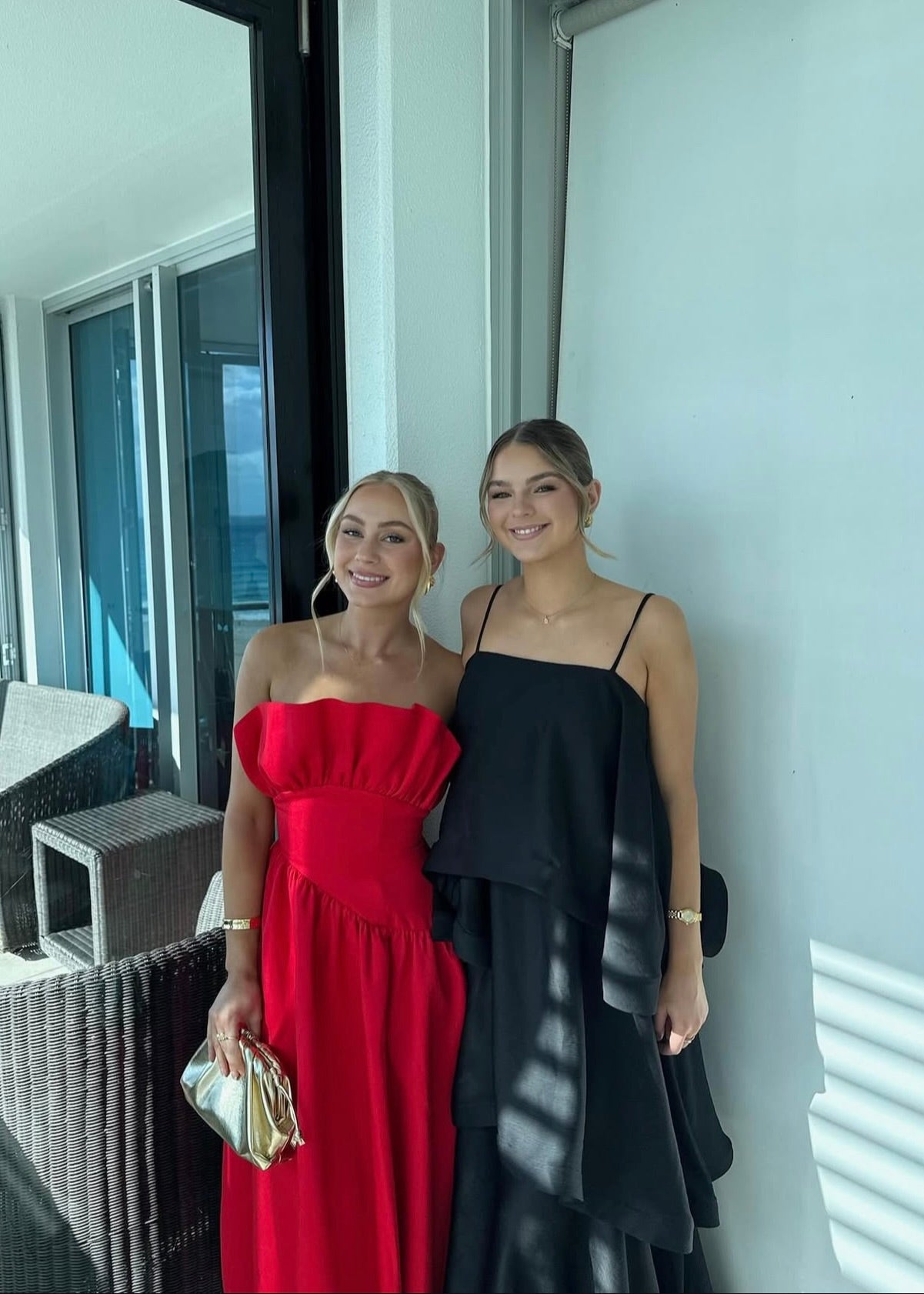 Elliat Laurel Dress in Red