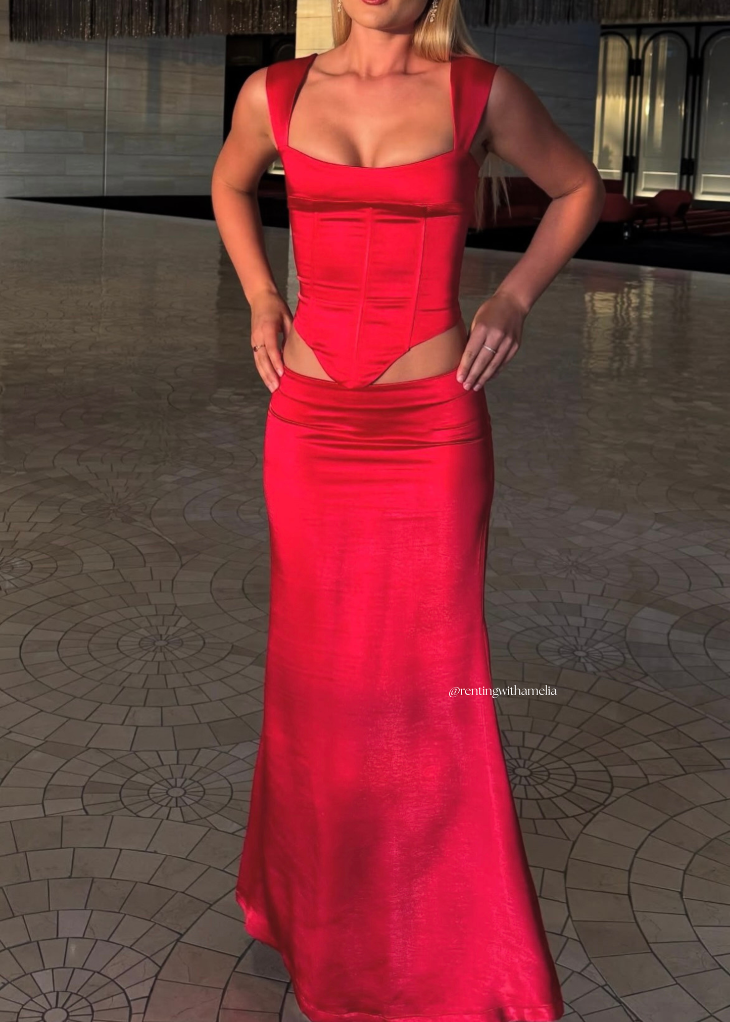 I Am Delilah Valerie Set in Cherry