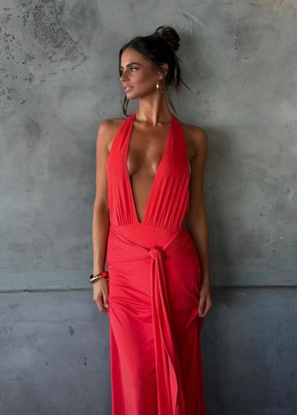 Kookai Jasmine Maxi in Grenadine