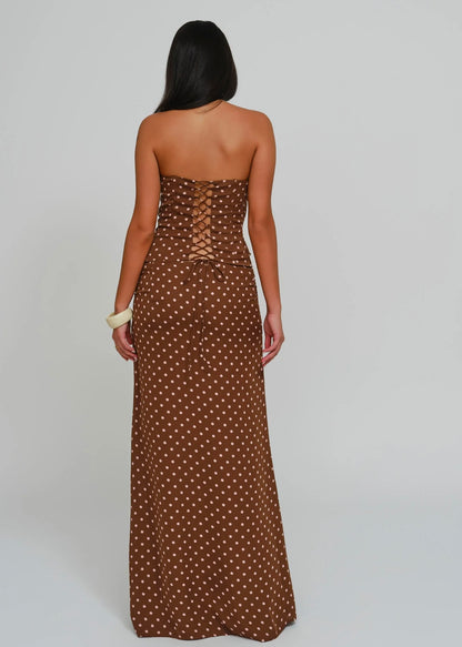 Dear Frankie The Label Charlotte Set in Cocoa