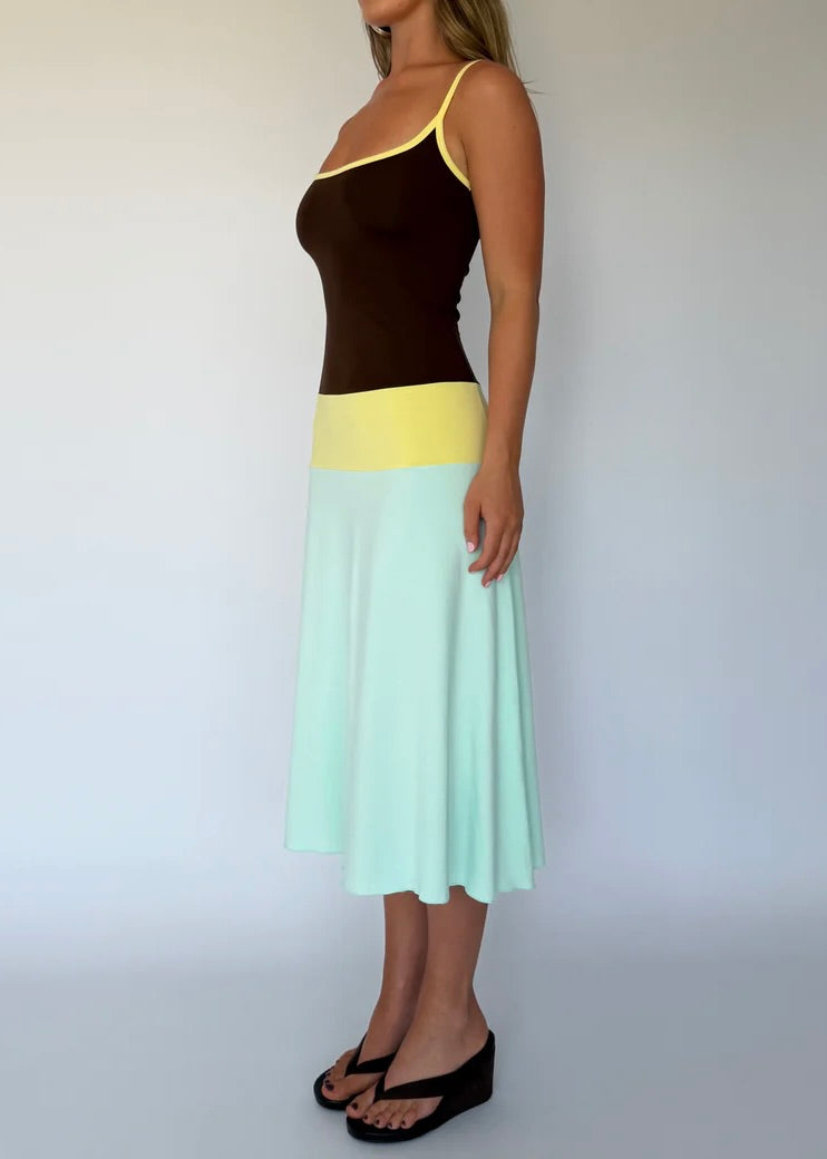 BLANCH Lucy Midi Dress Mirage