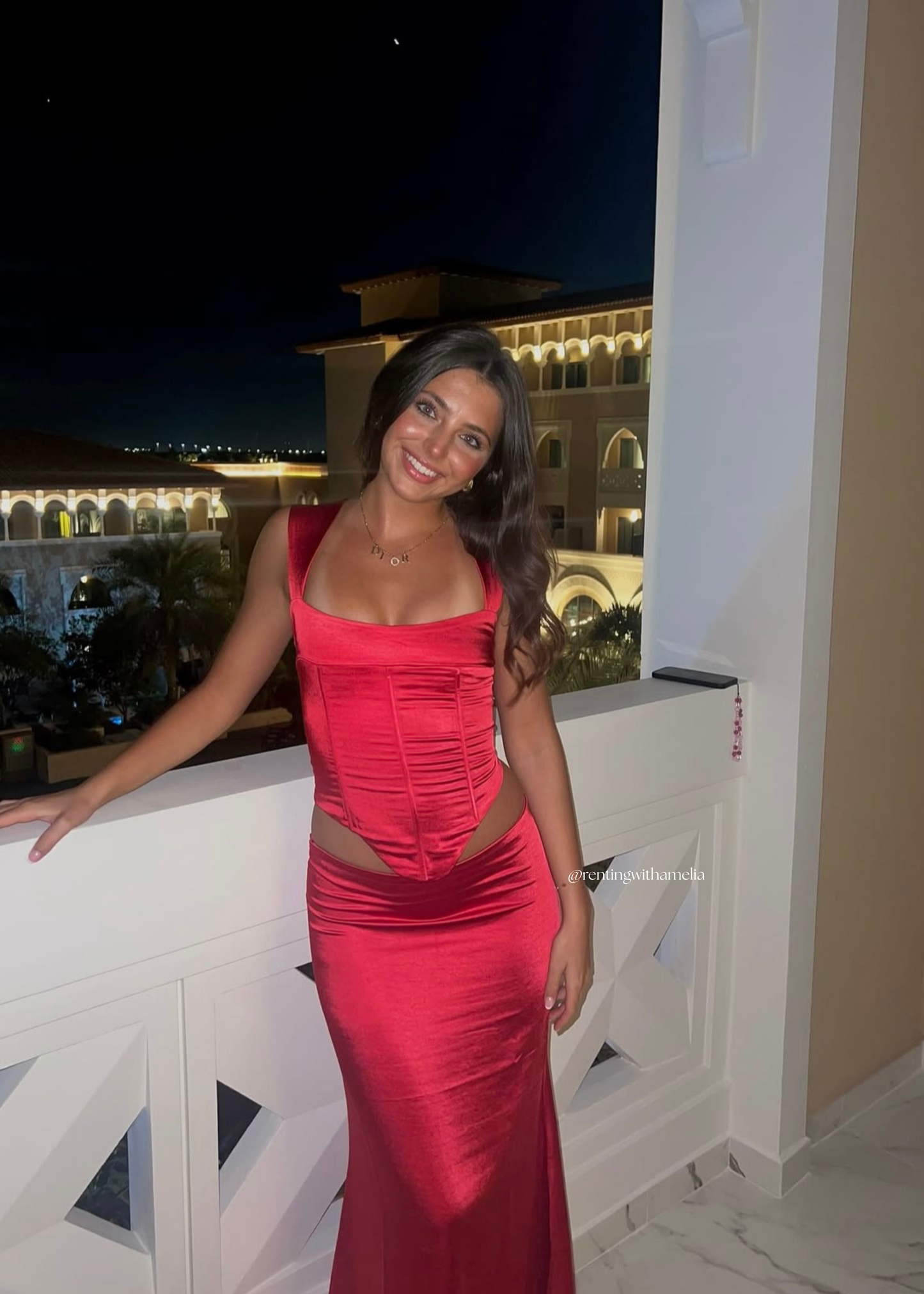 I Am Delilah Valerie Set in Cherry