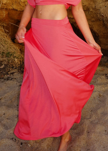 Donna’s Daughter Suki Set in Coral