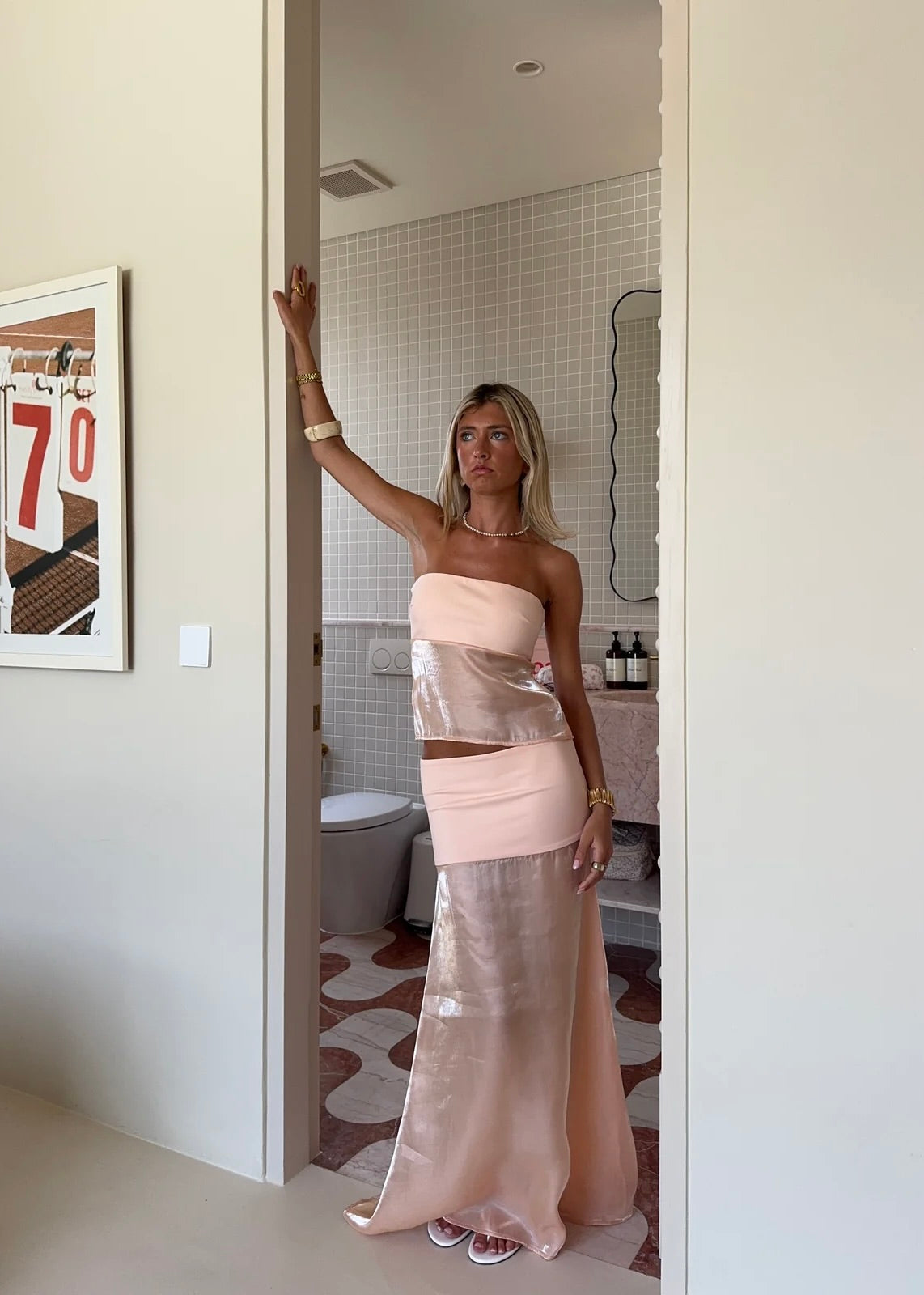 Desero Jacare Mallorca Set in Orange