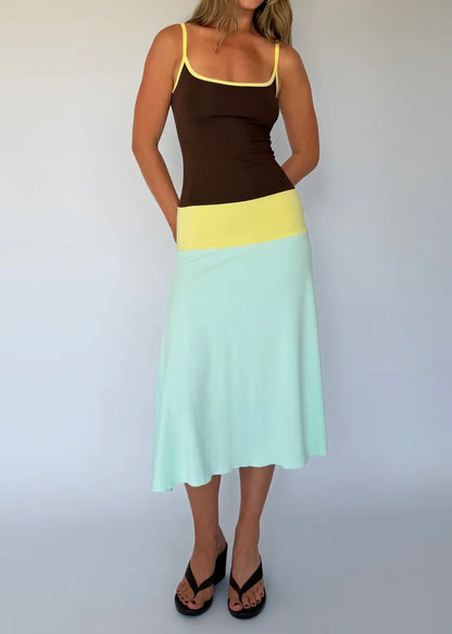 BLANCH Lucy Midi Dress Mirage