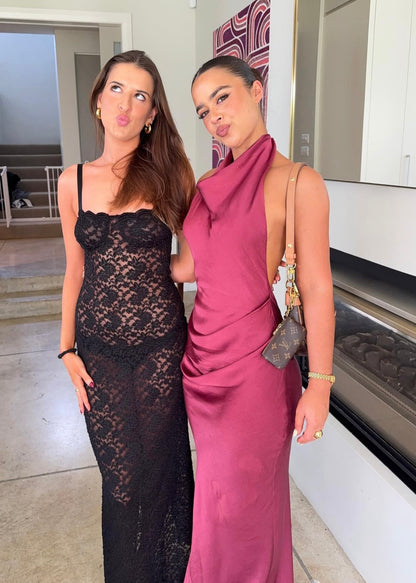 Arcina Ori Gaia Dress in Plum