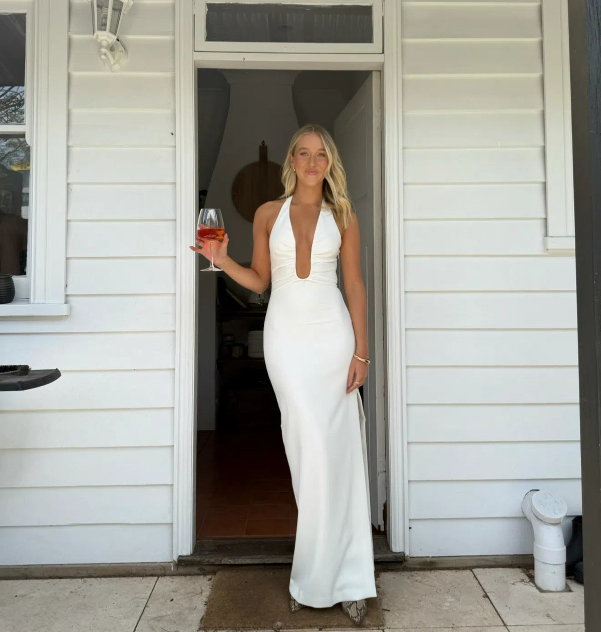 MISHA Alsuia Dress in White