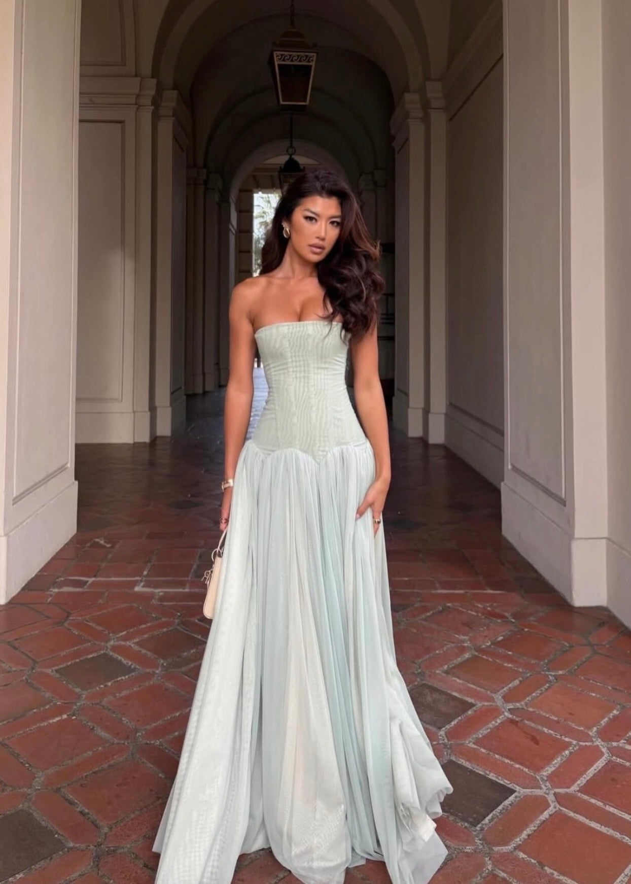 WF Magic Muse Maxi Dress in Mint