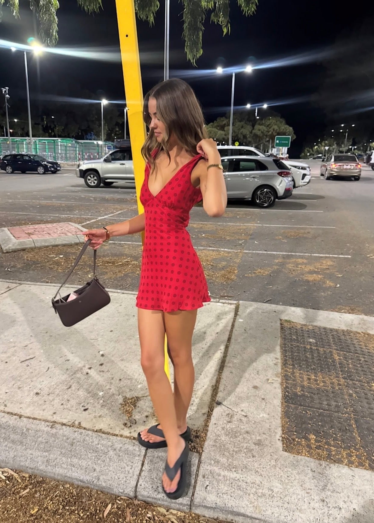 Dear Frankie/Sabelle The Label Margot Mini in Scarlet