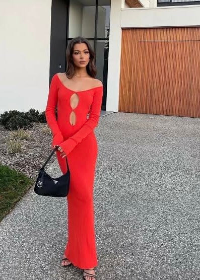 Sir The Label Petit Palace Maxi in Orange