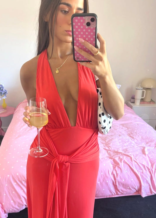Kookai Jasmine Maxi in Grenadine