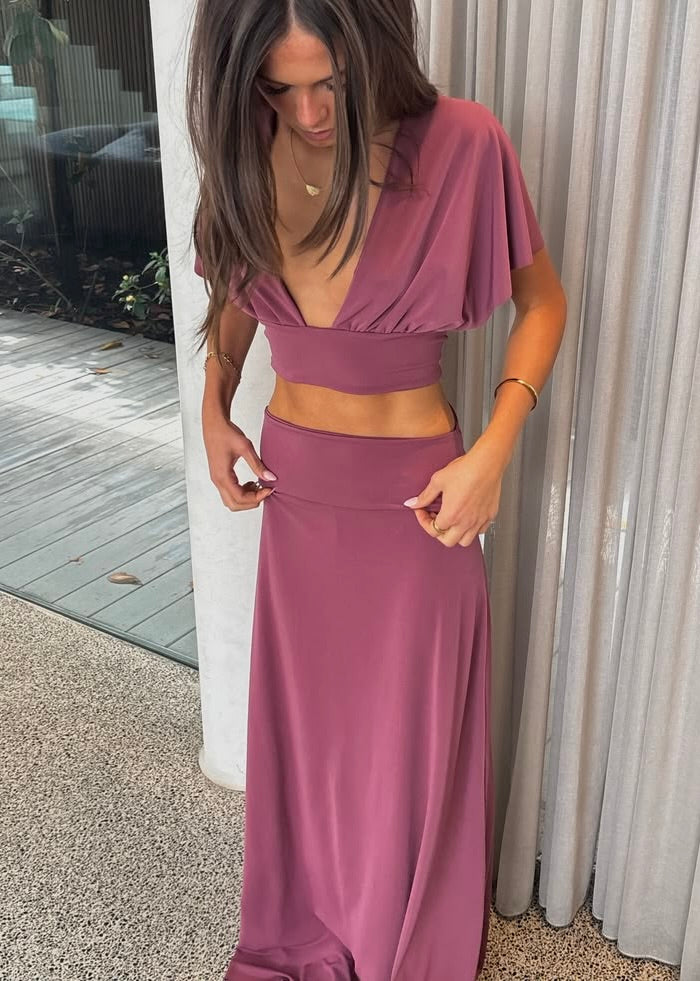 La Marie Nolan Set in Mauve