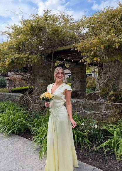 Belski Evelyn Dress in Citrus