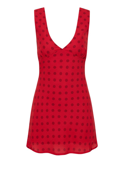 Dear Frankie/Sabelle The Label Margot Mini in Scarlet