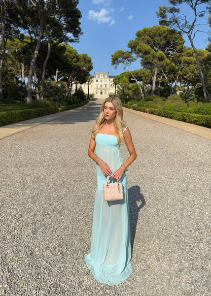 Ance Gria Romeo Gown in Aqua