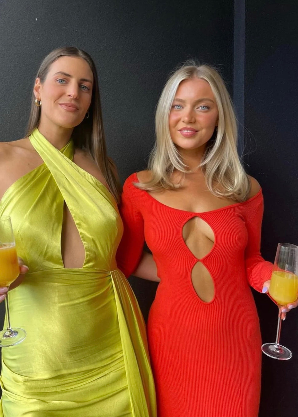 Sir The Label Petit Palace Maxi in Orange