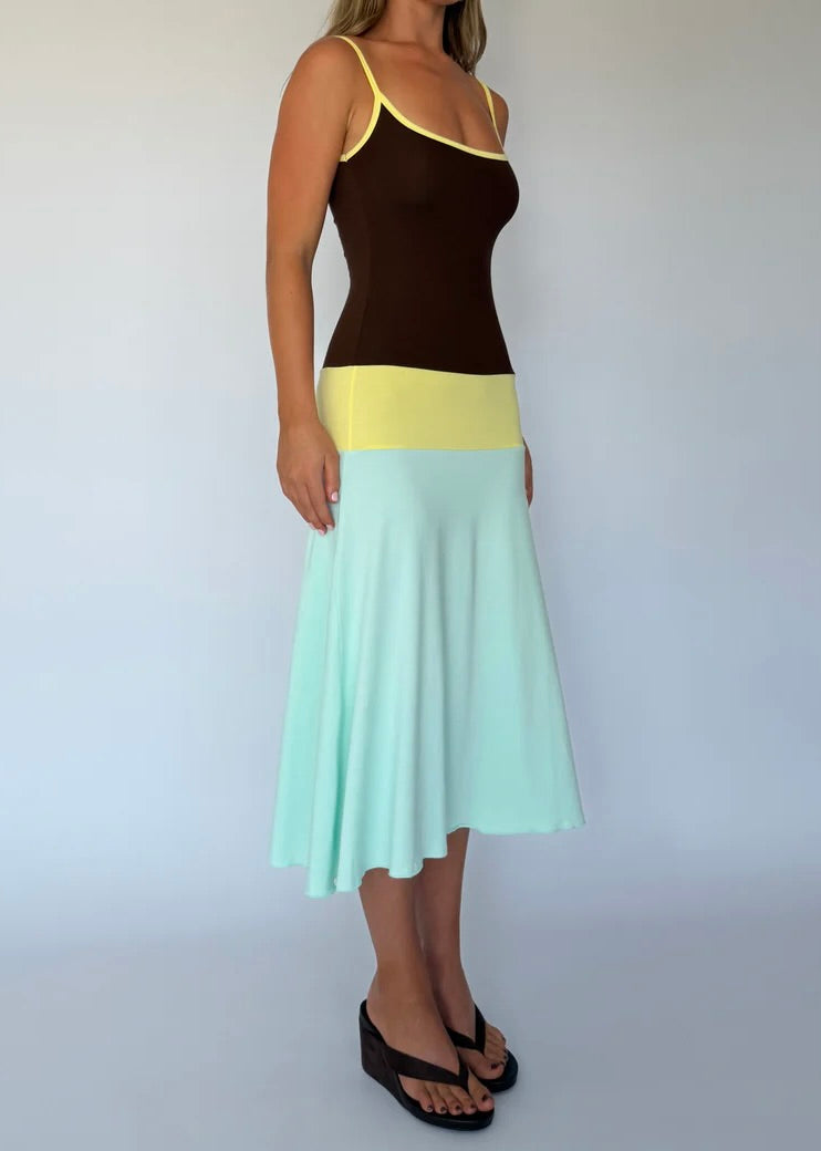 BLANCH Lucy Midi Dress Mirage