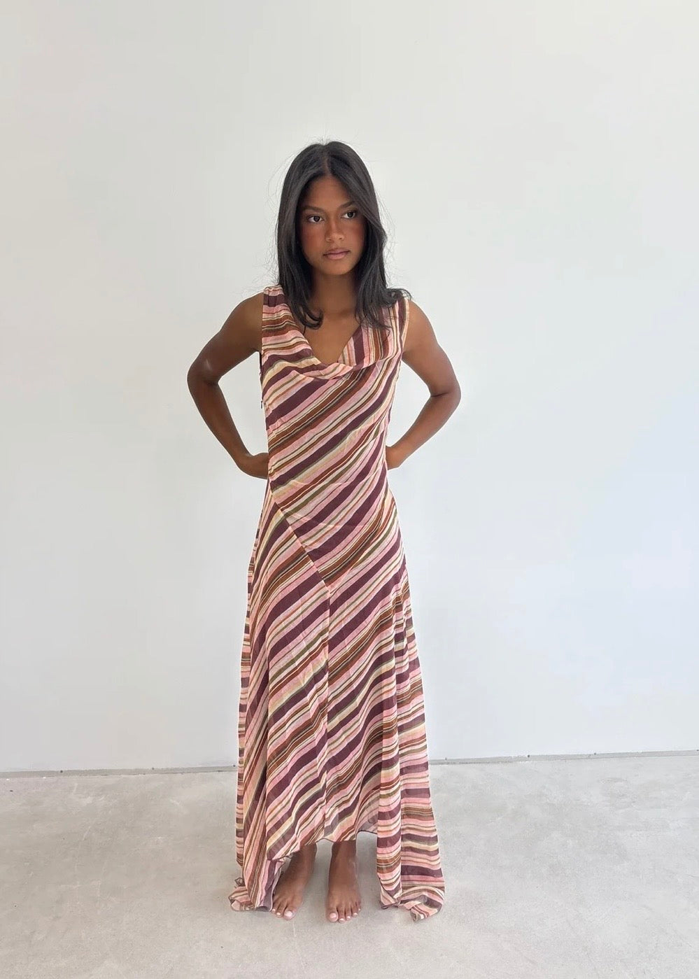 Gaudir La Fabulosa Camila Stripes Dress