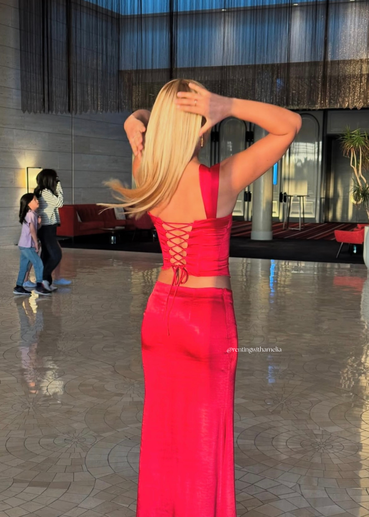 I Am Delilah Valerie Set in Cherry