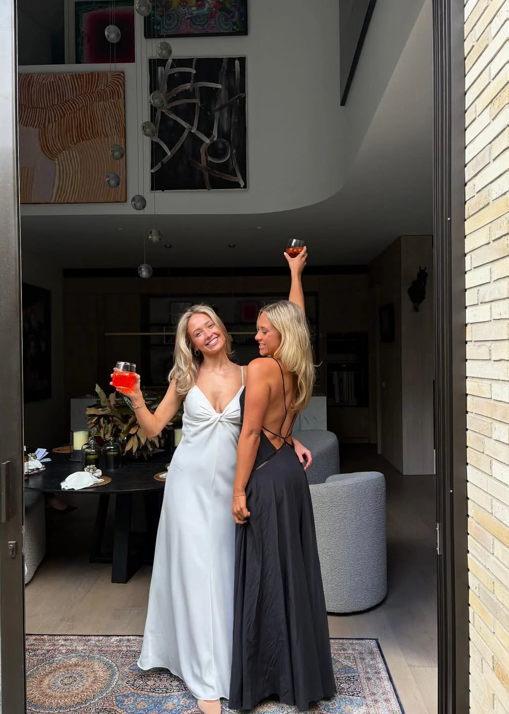 Sasha Therese Posey Maxi in Black