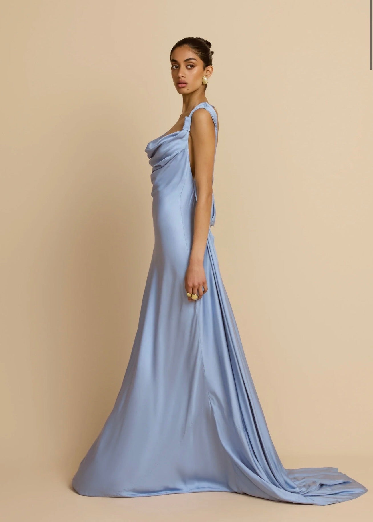 Arcina Ori Darcy Dress in Sky Blue