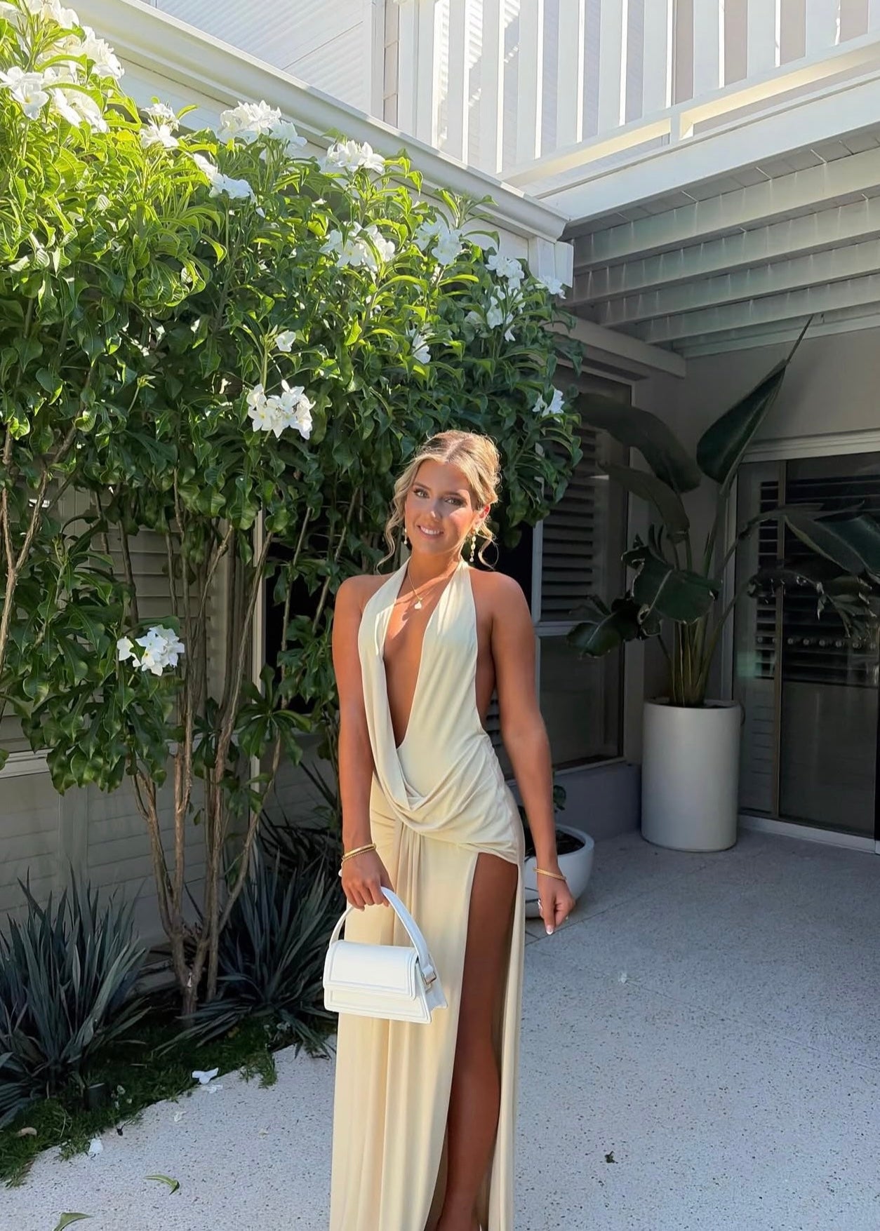 Natalie Rolt Winona Gown in Lemon