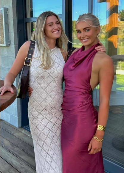 Arcina Ori Gaia Dress in Plum