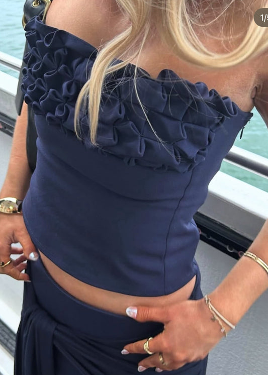 Ance Gria Jude Set in Navy