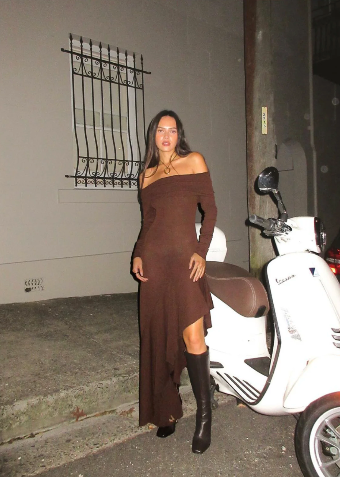 Arcina Ori Bella Dress in Brown