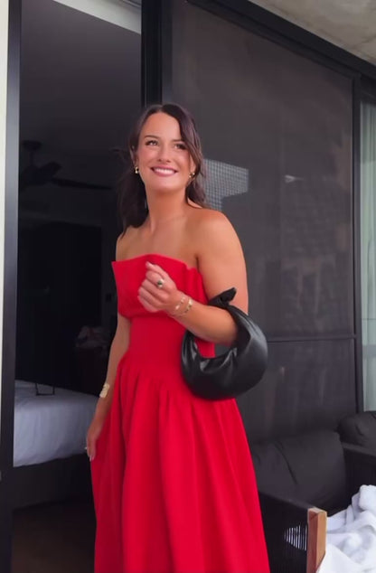 Elliat Laurel Dress in Red