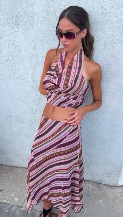 Gaudir La Fabulosa Camila Stripes Set